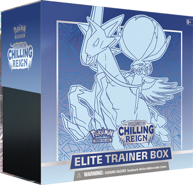 Copy of Pokémon TCG: Sword & Shield-Chilling Reign Elite Trainer Box (Ice Rider Calyrex)