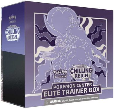 Pokémon TCG: Sword & Shield-Chilling Reign Elite Trainer Box (Shadow Rider Calyrex VMAX)