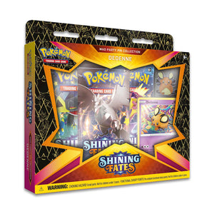 Pokémon TCG: Shining Fates Mad Party Pin Collection (Dedenne)