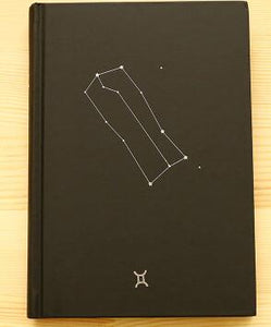 Twelve constellation black diary