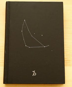 Twelve constellation black diary