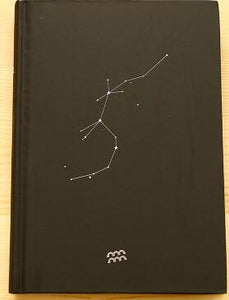 Twelve constellation black diary