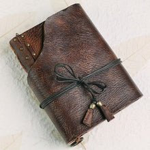 Load image into Gallery viewer, Handmade Genuine Leather  Journal Diary