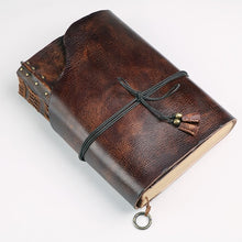 Load image into Gallery viewer, Handmade Genuine Leather  Journal Diary