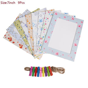 DIY Wall Hanging Photo Frame 3/4/5/6/7inch