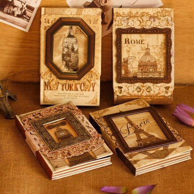 Vintage Memory Frame Crafting book Journal