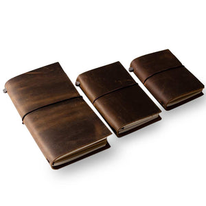Vintage Style Genuine Leather Cover Journal Diary
