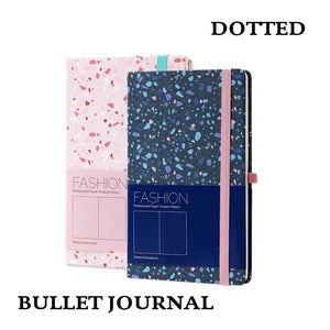 Fashion Dotted Hard Cover Bullet Journal