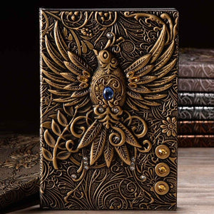 Embossed Phoenix Diary